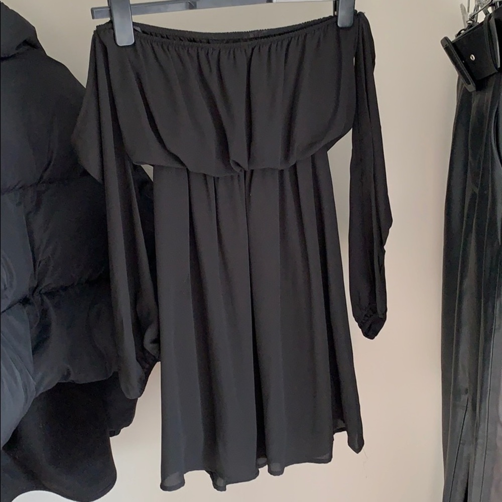 Off the shoulder dress